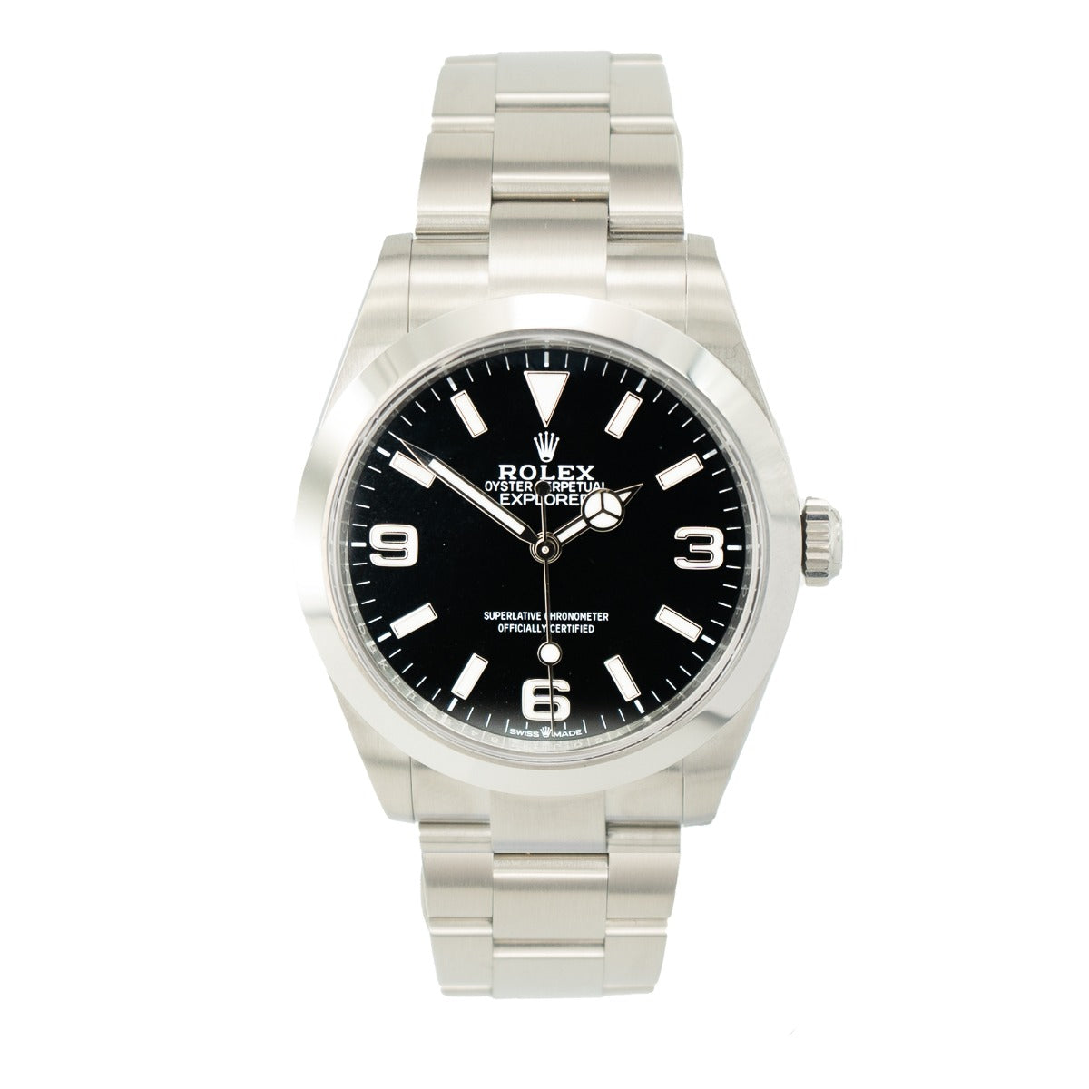 Rolex Explorer 224270 Black Dial Stainless Steel Oyster Bracelet 2024